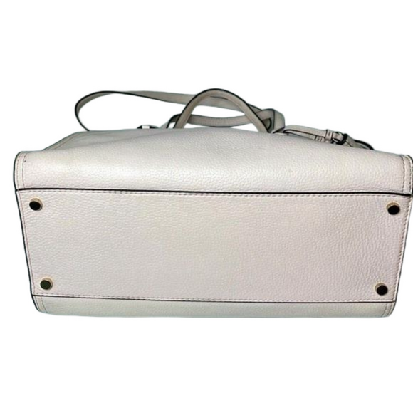 KATE SPADE NEW YORK Rowe Crossbody Satchel Pink Pebbled Leather Medium Purse - Picture 10 of 17